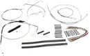 XR Handlebar Installation Kit Chrome / Clear-Coated For Harley Davidson FLHR 1340 - 30.5 CM - 35.5 CM