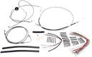 XR Handlebar Installation Kit Chrome / Clear-Coated For Harley Davidson FLTR 1584 - 30.5 CM - 35.5 CM