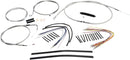 XR Handlebar Installation Kit Chrome / Clear-Coated For Harley Davidson FXD 1340 - 30.5 CM - 35.5 CM