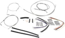 XR Handlebar Installation Kit Chrome / Clear-Coated For Harley Davidson FXD 1340 - 38 CM - 43 CM