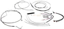 XR Handlebar Installation Kit Chrome / Clear-Coated For Harley Davidson FLHR 1690 - 30.5 CM - 35.5 CM