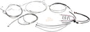XR Handlebar Installation Kit Chrome / Clear-Coated For Harley Davidson FLTRX 1690 - 30.5 CM - 35.5 CM