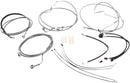 XR Handlebar Installation Kit Chrome / Clear-Coated For Harley Davidson FLTRU 1750 ABS - 30.5 CM - 35.5 CM