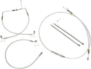 Sterling Chromite II® Designer Handlebar Installation Kit Chrome / Clear-Coated For Harley Davidson FLHR 1584 - 25.5 CM