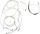 Sterling Chromite II® Designer Handlebar Installation Kit Chrome / Clear-Coated For Harley Davidson FLHTCU 1690 ABS - 25.5 CM
