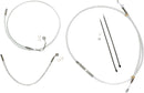 Sterling Chromite II Upper Handlebar Installation Kit Chrome / Clear-Coated For Harley Davidson FLHR 1584 ABS 2008-2011