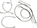Black Pearl™ Designer Handlebar Installation Kit Black For Harley Davidson FLHR 1340 - 25.5 CM
