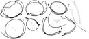Black Pearl™ Designer Handlebar Installation Kit Black For Harley Davidson FLHRXS 1750 ABS - 30.5 CM - 35.5 CM