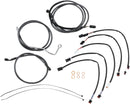 Black Pearl™ Upper Handlebar Installation Kit Black For Harley Davidson FLHRXS 1750 ABS - 38 CM - 43 CM