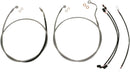 XR Handlebar Installation Kit Chrome / Clear-Coated For Harley Davidson FLHT 1750 ABS - 30.5 CM - 35.5 CM