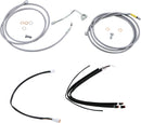 Complete Stainless Braided Handlebar Cable/Brake Line Kit For Harley Davidson FLHXSE 1923 ABS 2018-2020