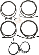 Complete Plug-and-Play Cable Kit Black / Clear-Coated / Natural For Harley Davidson FLHTK 1750 ABS - 45.5 CM - 51 CM