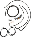 Complete Plug-and-Play Cable Kit Black / Clear-Coated / Natural For Harley Davidson FLTRX 1750  - 38 CM - 43 CM