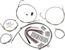 Control Kit For Early Touring Bikes With Bagger Bar Handlebars For - 15 Inch