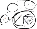 Extended Handlebar Cable & Brake Line Kit For Sportsters With ABS - 12 Inch