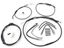 Jail Bar Cable Kit For Harley Davidson FXDF 1690 2012-2017 - 12 Inch