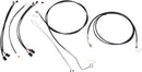 XR Handlebar Installation Kit Black / Chrome For Harley Davidson FLHRXS 1750 ABS - 30.5 CM - 35.5 CM