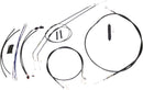 XR Handlebar Installation Kit Black / Chrome For Harley Davidson XL 1200 C - 25.5 CM - 30.5 CM