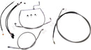 XR Handlebar Installation Kit Chrome / Clear-Coated For Harley Davidson FLHX 1750  - 30.5 CM - 35.5 CM