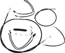 XR Handlebar Installation Kit Black / Chrome For Harley Davidson FLDE 1750 ABS - 38 CM - 43 CM