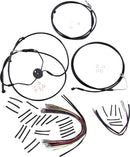 XR Handlebar Installation Kit Black For Harley Davidson FLTRSE3 1800 ABS - 38 CM - 43 CM