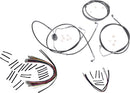 XR Handlebar Installation Kit Chrome / Clear-Coated For Harley Davidson FLTRSE3 1800 ABS - 30.5 CM - 35.5 CM