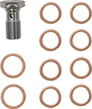 Standard Black Vinyl Braided Handlebar Cable/Brake Line Kit Black / Natural For Harley Davidson FLHT 1750 - 38 CM - 43 CM