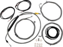 Complete Plug-and-Play Cable Kit Clear-Coated / Natural For Harley Davidson FLHT 1750 - 45.5 CM - 51 CM
