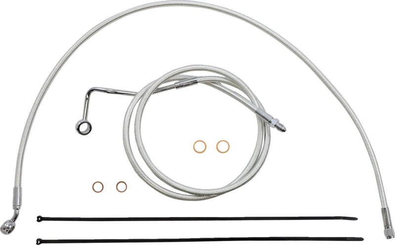 Sterling Chromite II® Designer Handlebar Installation Kit Chrome / Clear-Coated For Harley Davidson FLTRXS 1868 ABS - 45.5 CM - 51 CM