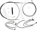 XR Handlebar Installation Kit Chrome / Clear-Coated For Harley Davidson FLHRXS 1868 ABS - 30.5 CM - 35.5 CM