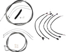 XR Handlebar Installation Kit Chrome / Clear-Coated For Harley Davidson FLHRXS 1868 ABS - 38 CM - 43 CM