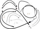 Black Pearl Designer Handlebar Installation Kit Black For Harley Davidson FLTRK 1868 ABS 2021-2024