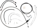XR Handlebar Installation Kit Chrome / Clear-Coated For Harley Davidson FLTRK 1868 ABS - 30.5 CM - 35.5 CM