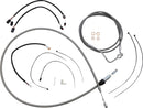 XR Handlebar Installation Kit Chrome / Clear-Coated For Harley Davidson FLTRK 1868 ABS - 38 CM - 43 CM