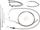 XR Handlebar Installation Kit Chrome / Clear-Coated For Harley Davidson FLH 1868 - 30.5 CM - 35.5 CM