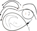 XR Handlebar Installation Kit Chrome / Clear-Coated For Harley Davidson FLDE 1750 ABS 2018-2020