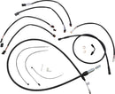 XR Handlebar Installation Kit Black For Harley Davidson FLDE 1750 ABS - 38 CM - 43 CM