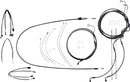 Black Pearl Designer Handlebar Installation Kit Black For Harley Davidson FLHRXS 1868 ABS 2021-2023