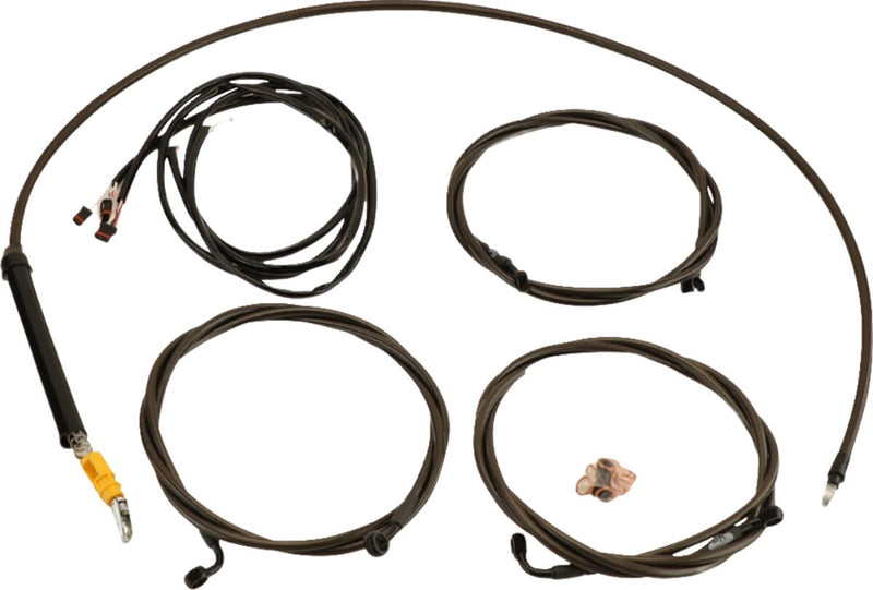 Complete Plug-and-Play Cable Kit Black / Clear-Coated / Natural For Harley Davidson FLHRXS 1868 - Standard