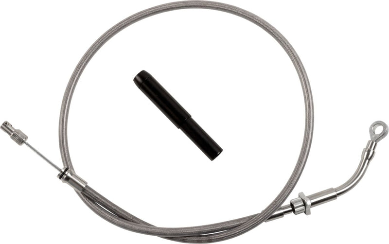 EZ Install Upper Clutch Cable Polished / Silver - Standard | Vendor No. 118000