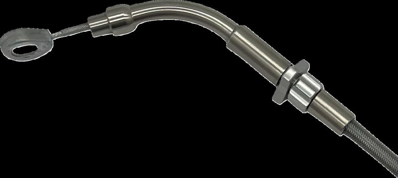 EZ Install Upper Clutch Cable Polished / Silver - Standard | Vendor No. 118000