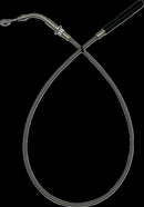 EZ Install Upper Clutch Cable Polished / Silver - 25 CM