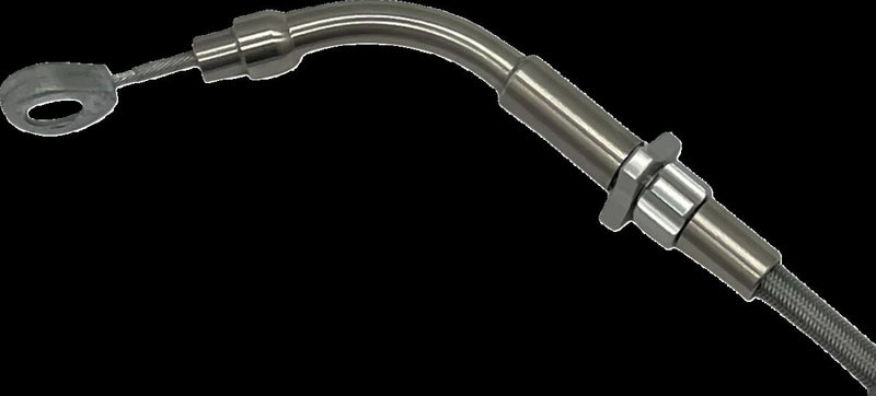 EZ Install Upper Clutch Cable Polished / Silver - 35.5 CM | Vendor No. 118006
