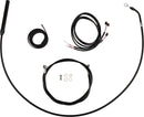 Complete Plug-and-Play Cable Kit Black / Clear-Coated / Natural For Harley Davidson FLH 1868
