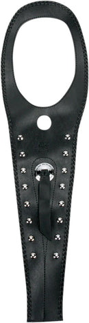 Cruiser Tank Bib Black / Silver For Yamaha XVS 650 1997-2013