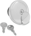 Screw-In Locking Gas Cap Chrome | Vendor No 03-0318A-A