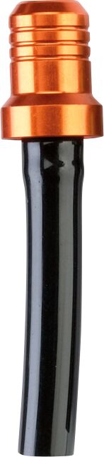 Vent Cap Black / Orange