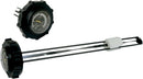 Non-Vented Gas Cap with Fuel Gauge Black / White For Polaris 340