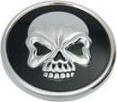 Skull Gas Cap Black / Chrome | Vendor No 012717