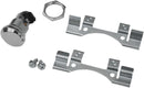 Push-Button Fuel Door Latch Kit Chrome | Vendor No 77388